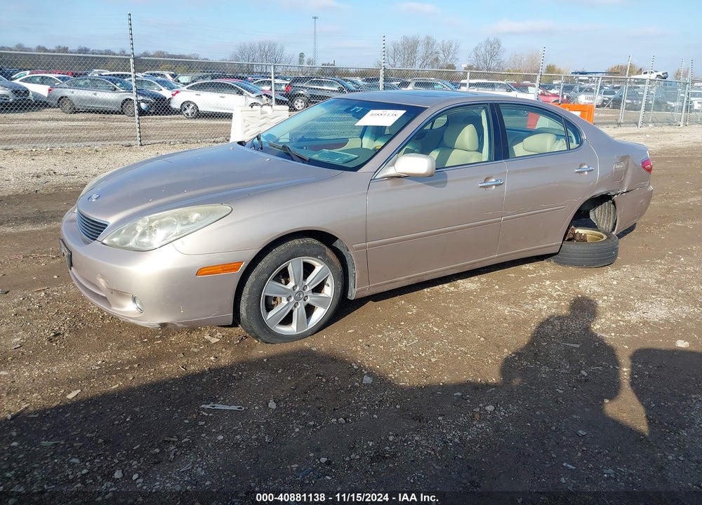 2006 LEXUS ES 330 VIN: JTHBA30G365150876