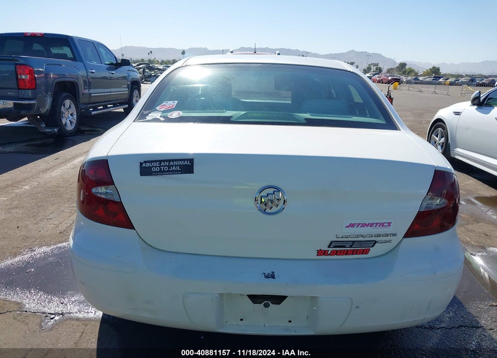2006 BUICK LACROSSE CX VIN: 2G4WC582061112827