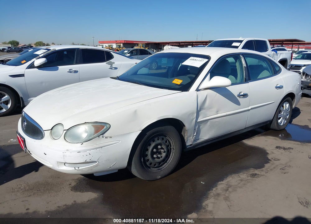 2006 BUICK LACROSSE CX VIN: 2G4WC582061112827