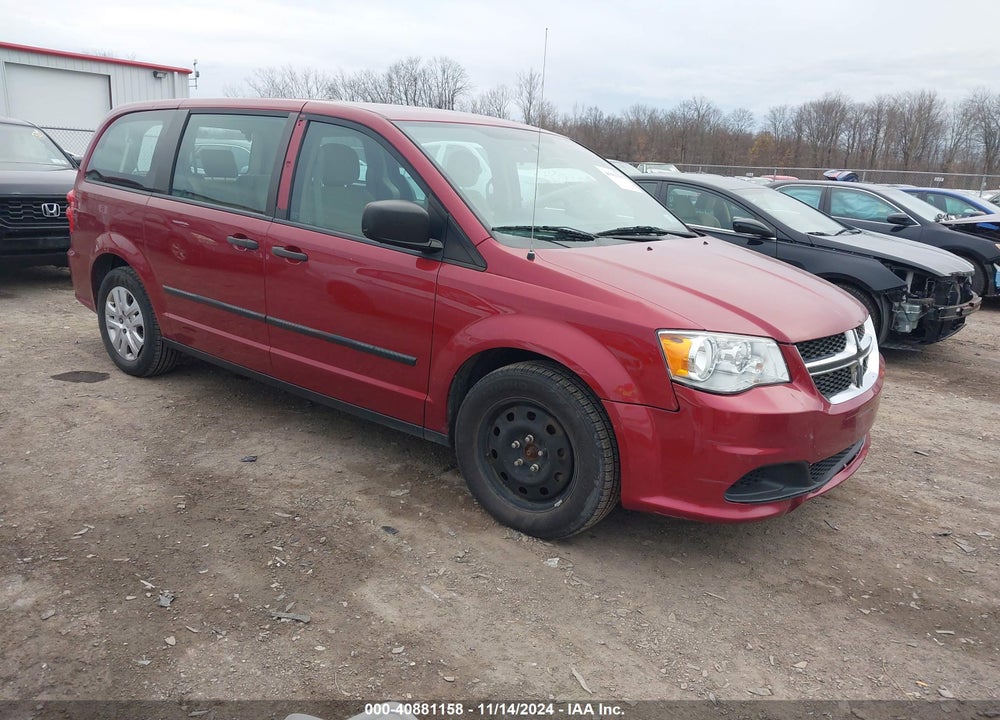 2015 DODGE GRAND CARAVAN AMERICAN VALUE PKG VIN: 2C4RDGBG1FR600720