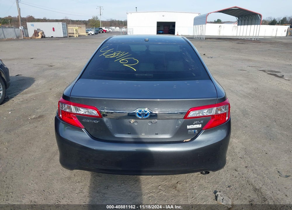 2012 TOYOTA CAMRY HYBRID XLE VIN: 4T1BD1FK1CU031360