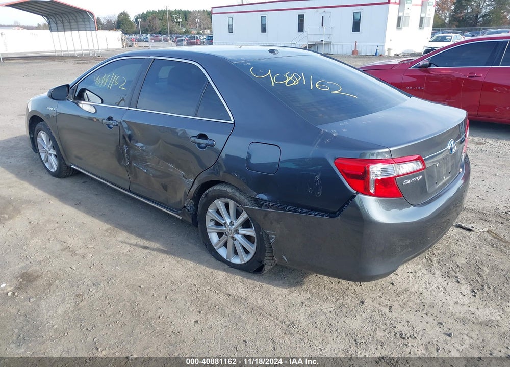2012 TOYOTA CAMRY HYBRID XLE VIN: 4T1BD1FK1CU031360