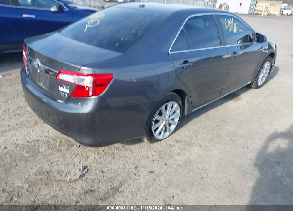 2012 TOYOTA CAMRY HYBRID XLE VIN: 4T1BD1FK1CU031360