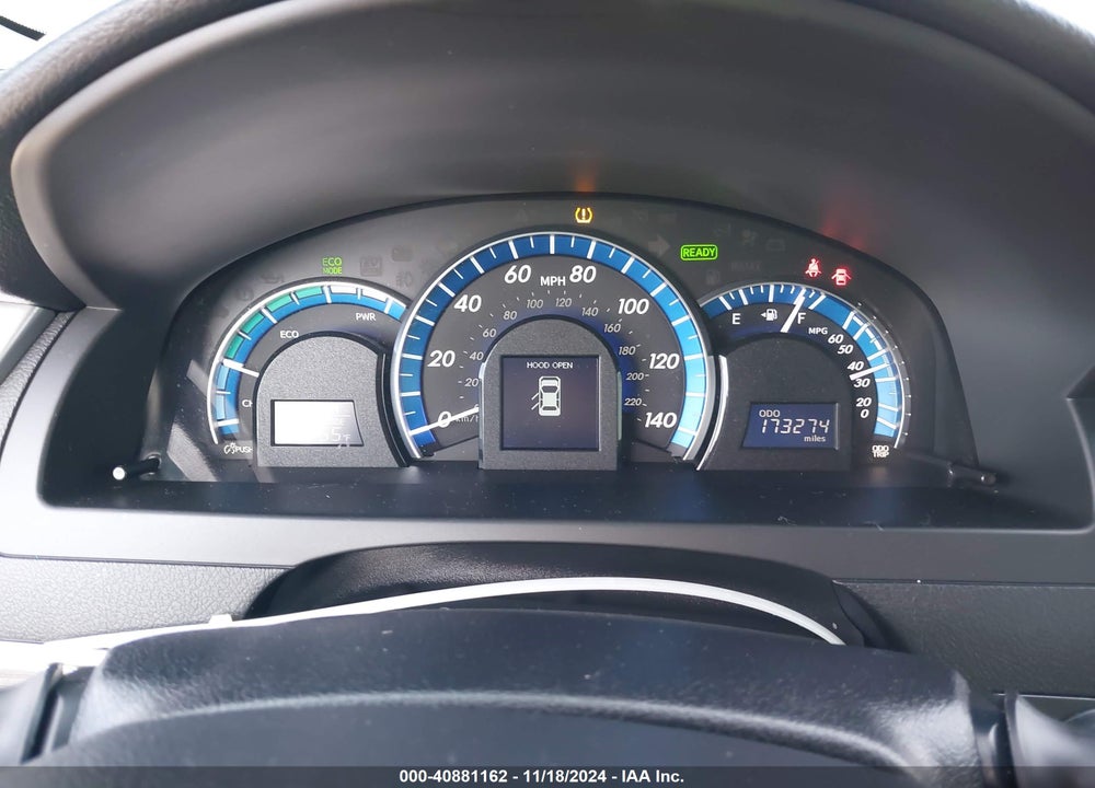 2012 TOYOTA CAMRY HYBRID XLE VIN: 4T1BD1FK1CU031360