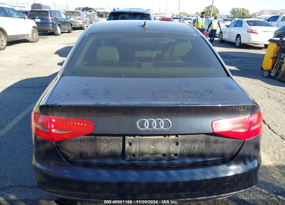 2014 AUDI A4 2.0T PREMIUM VIN: WAUAFAFL2EN037116