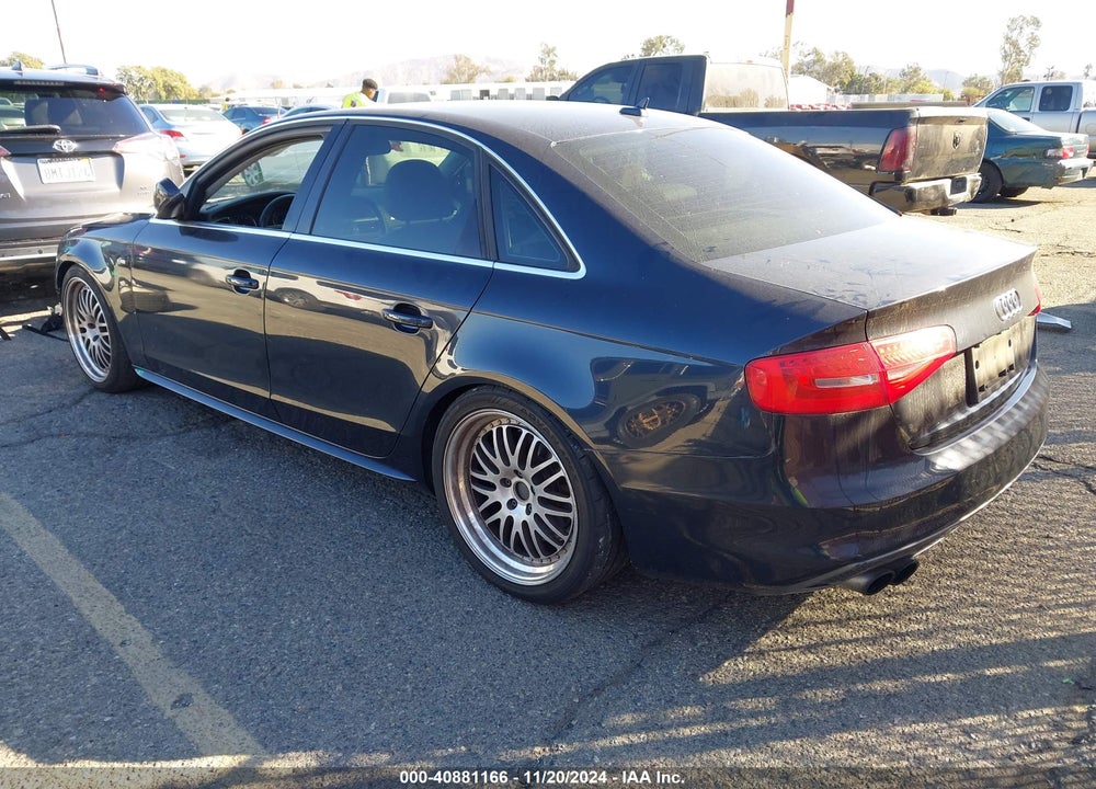 2014 AUDI A4 2.0T PREMIUM VIN: WAUAFAFL2EN037116
