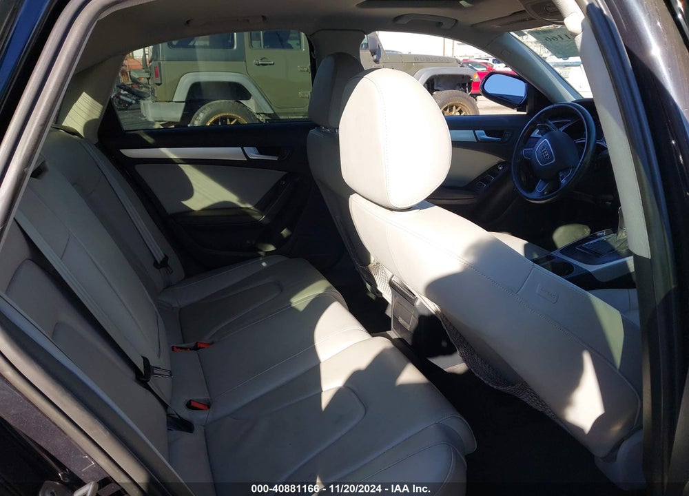 2014 AUDI A4 2.0T PREMIUM VIN: WAUAFAFL2EN037116