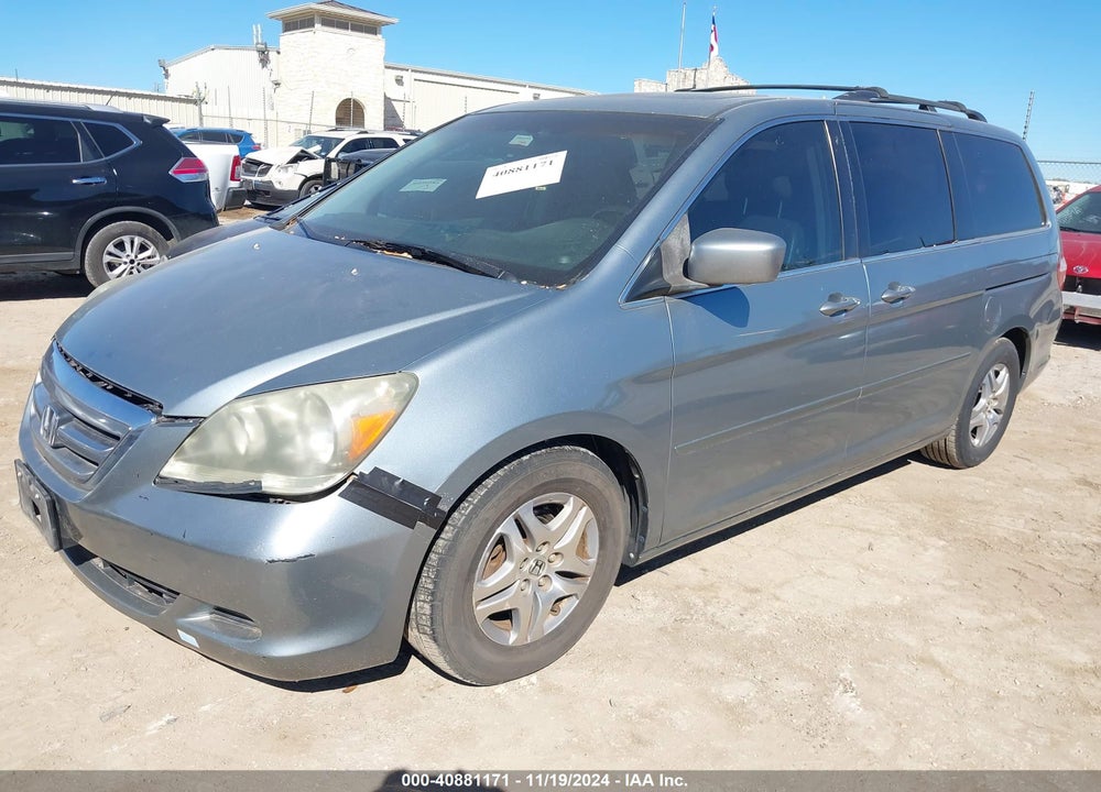 2006 HONDA ODYSSEY EX-L VIN: 5FNRL38636B012338