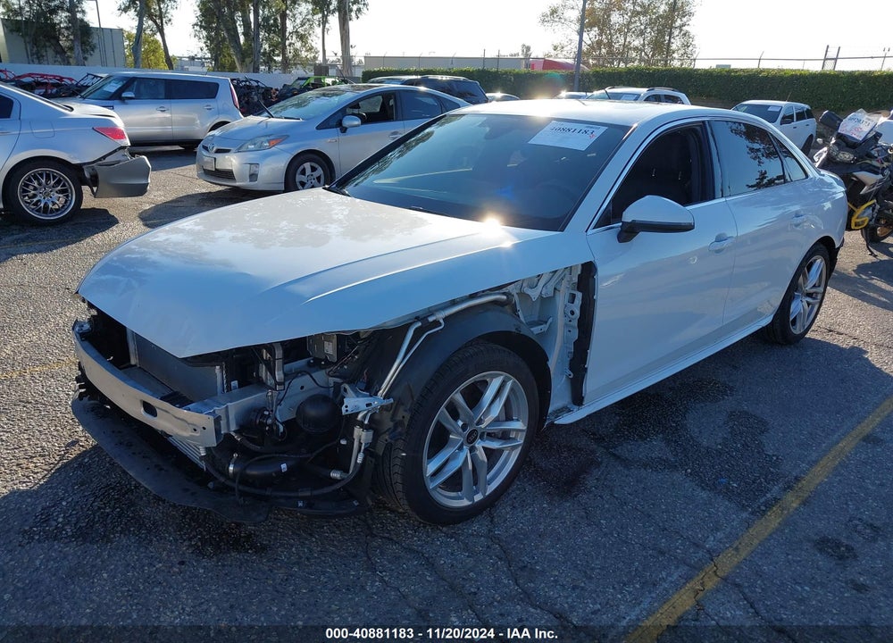 2024 AUDI A4 PREMIUM 45 TFSI S LINE QUATTRO S TRONIC VIN: WAUDAAF41RN011892