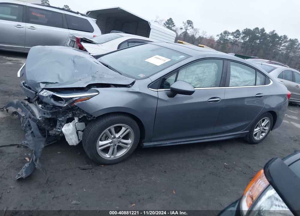 2018 CHEVROLET CRUZE LT AUTO VIN: 1G1BE5SM9J7189658