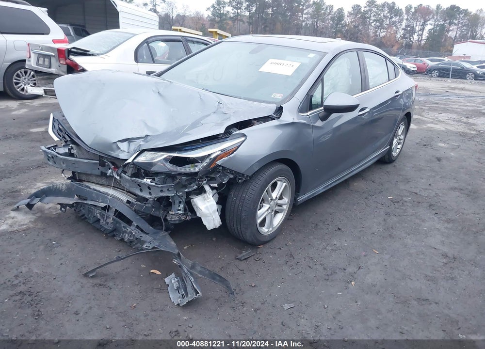 2018 CHEVROLET CRUZE LT AUTO VIN: 1G1BE5SM9J7189658