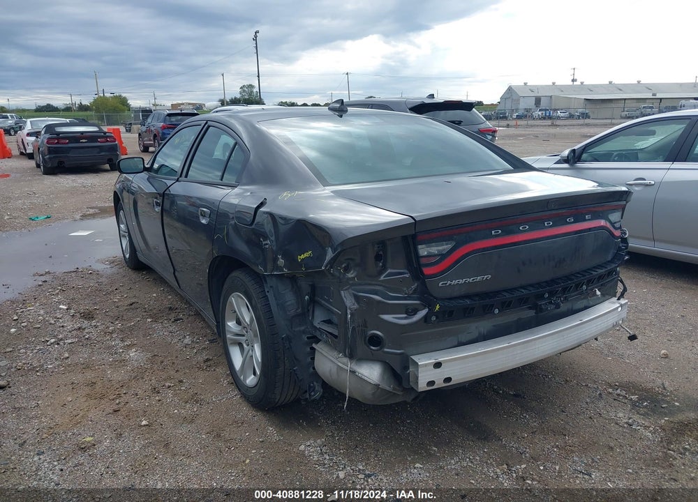 2023 DODGE CHARGER SXT VIN: 2C3CDXBG4PH531121