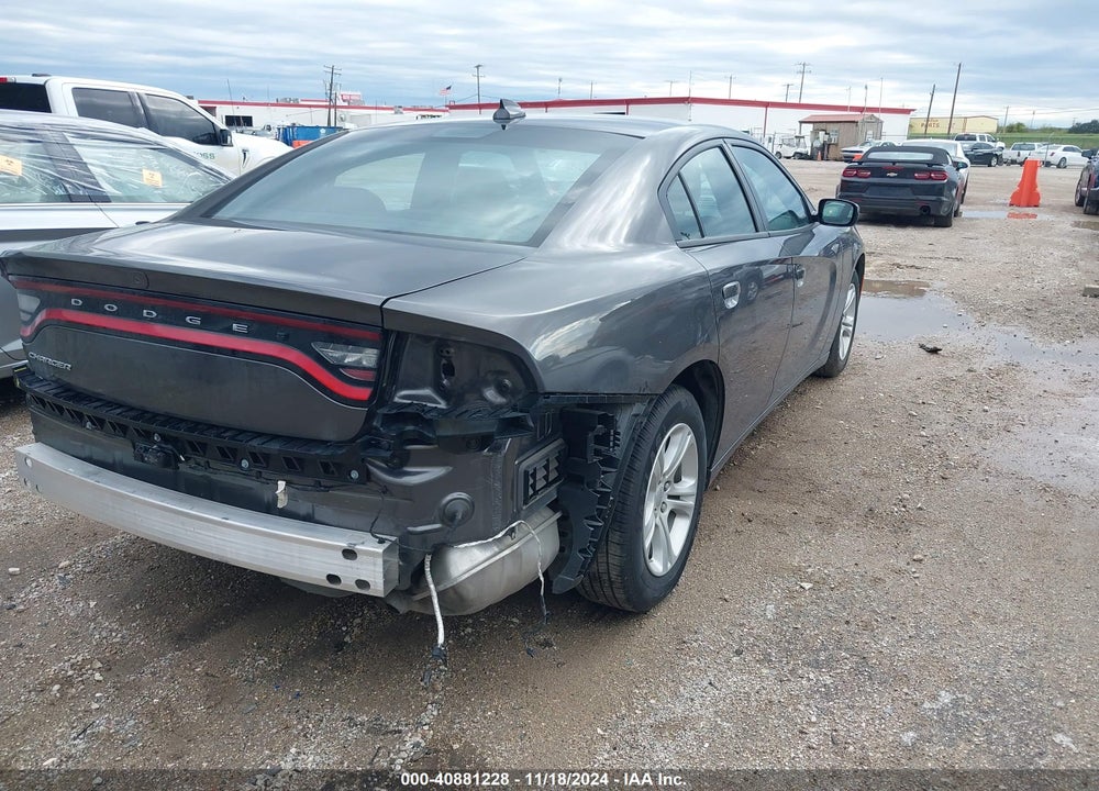 2023 DODGE CHARGER SXT VIN: 2C3CDXBG4PH531121