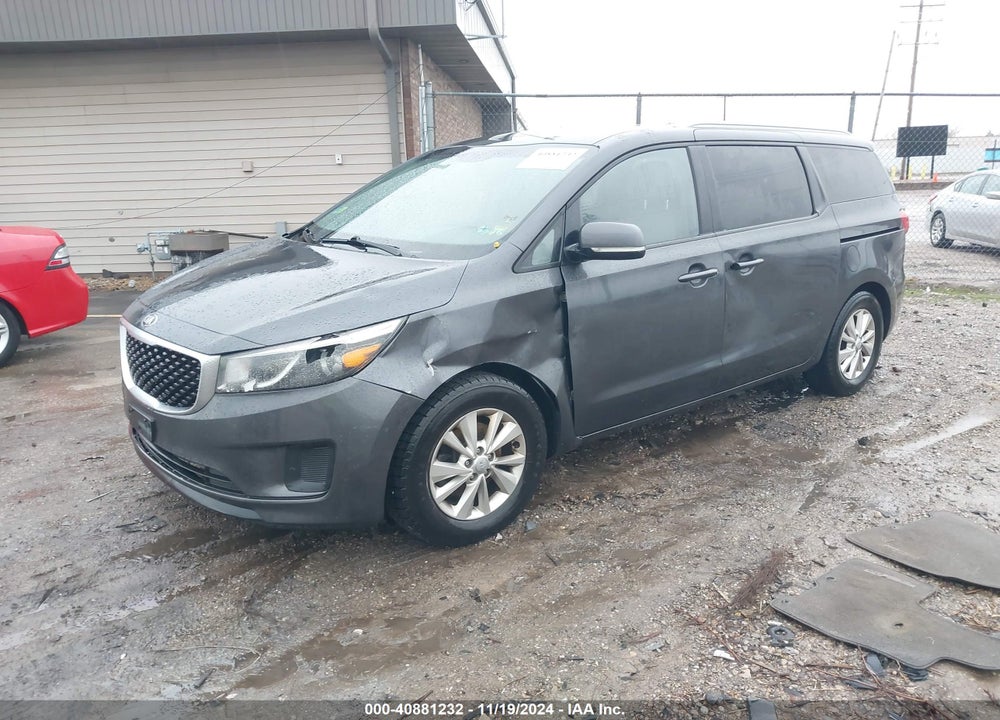 2015 KIA SEDONA LX VIN: KNDMB5C17F6052373