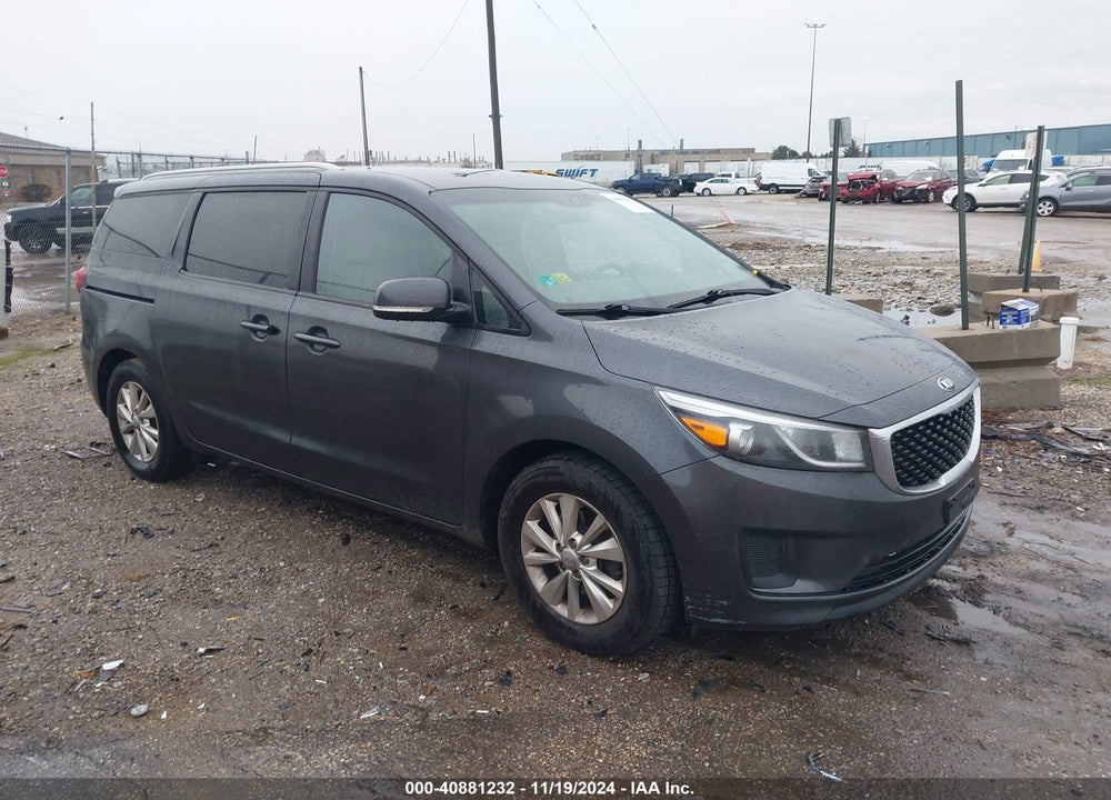 2015 KIA SEDONA LX VIN: KNDMB5C17F6052373