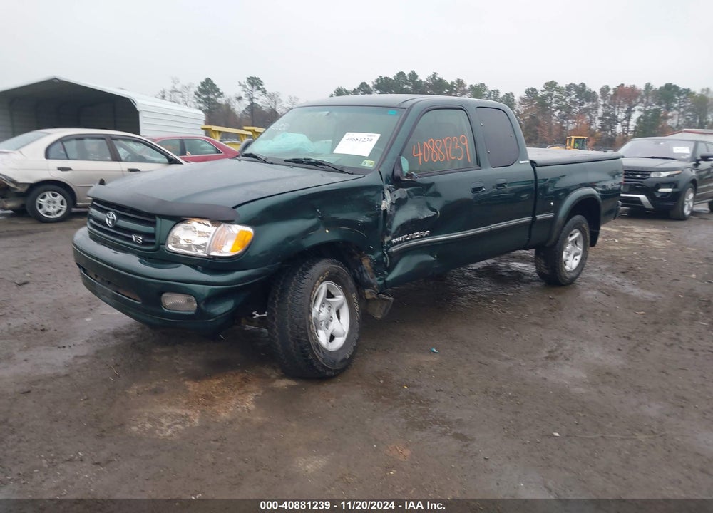 2001 TOYOTA TUNDRA LTD V8 VIN: 5TBBT48141S128379