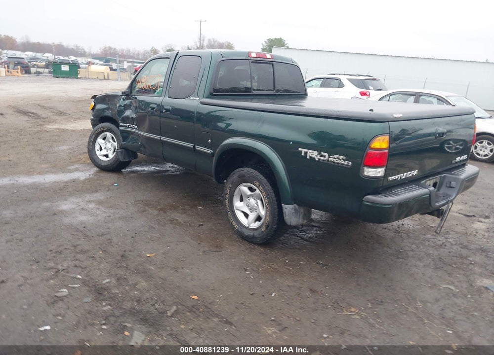 2001 TOYOTA TUNDRA LTD V8 VIN: 5TBBT48141S128379