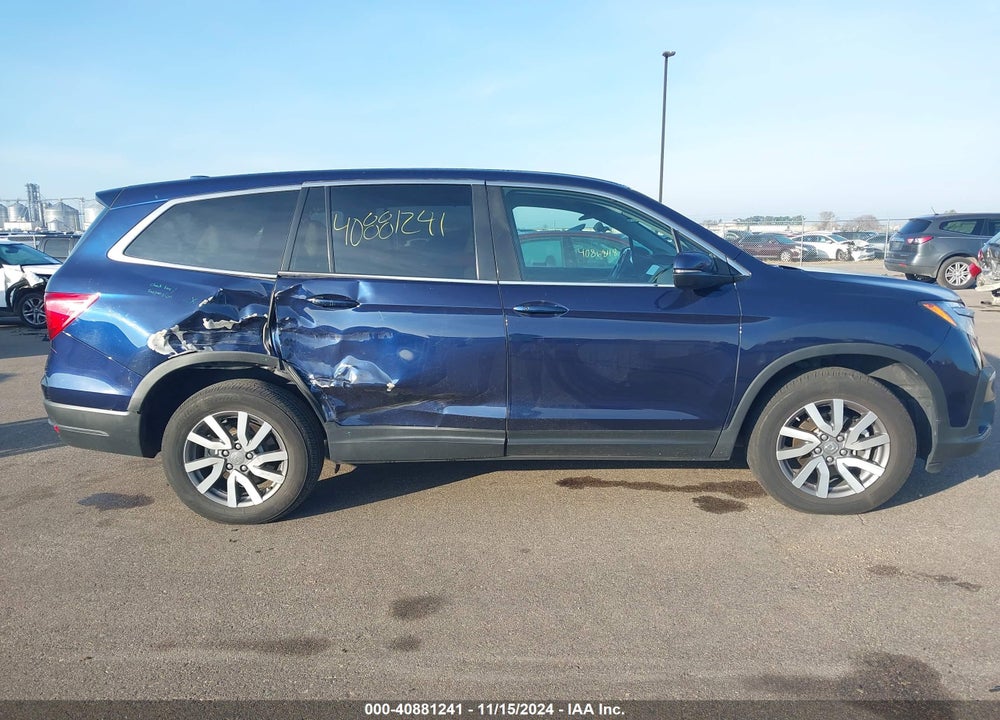 2019 HONDA PILOT VIN: 5FNYF6H58KB099059