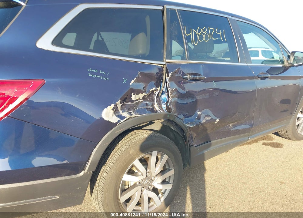 2019 HONDA PILOT VIN: 5FNYF6H58KB099059
