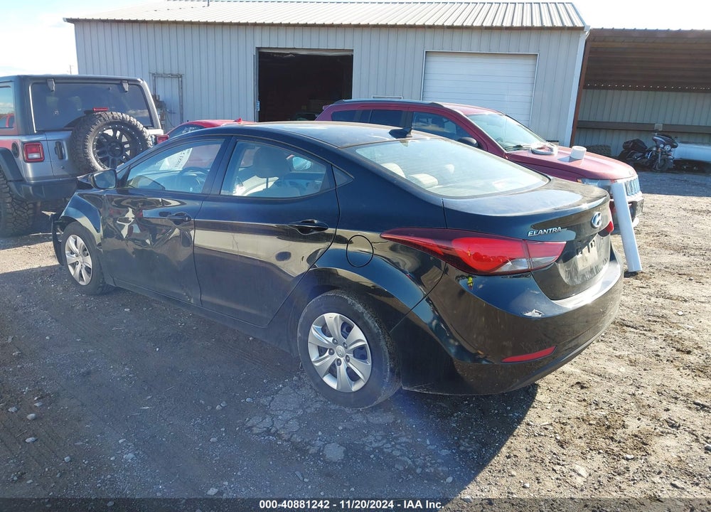 2016 HYUNDAI ELANTRA SE VIN: 5NPDH4AE8GH712975
