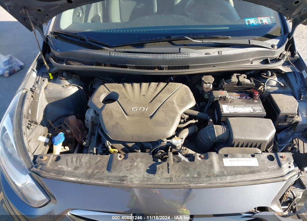 2012 HYUNDAI ACCENT SE VIN: KMHCU5AE2CU054384