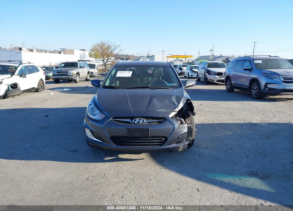 2012 HYUNDAI ACCENT SE VIN: KMHCU5AE2CU054384