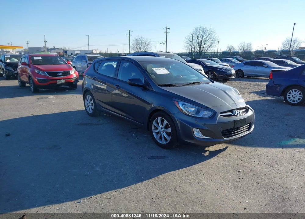 2012 HYUNDAI ACCENT SE VIN: KMHCU5AE2CU054384