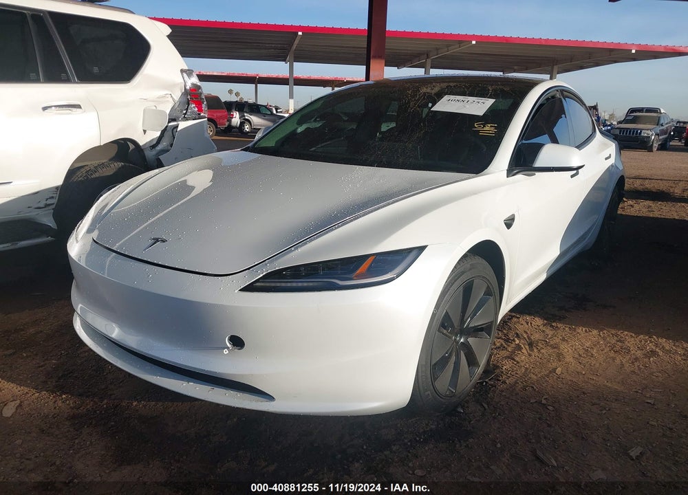 2024 TESLA MODEL 3 REAR-WHEEL DRIVE VIN: 5YJ3E1EA0RF855902