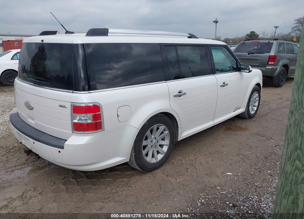 2012 FORD FLEX SEL VIN: 2FMGK5CC4CBD11277