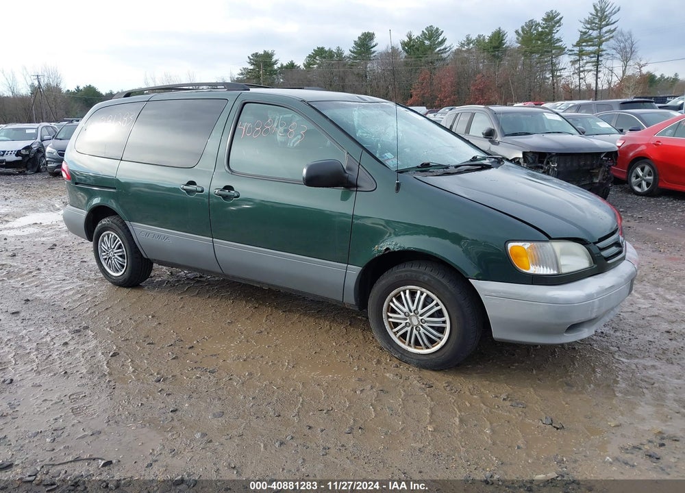 2002 TOYOTA SIENNA LE VIN: 4T3ZF13C92U469295