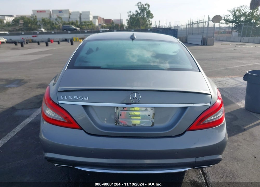 2012 MERCEDES-BENZ CLS 550 VIN: WDDLJ7DB1CA018767