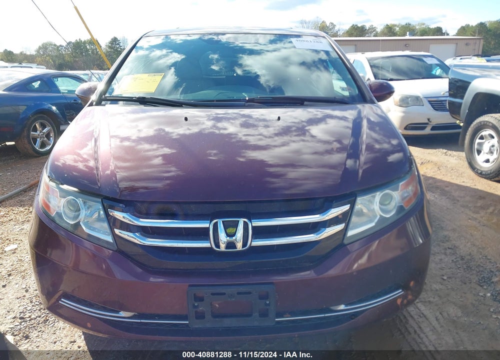 2016 HONDA ODYSSEY EX-L VIN: 5FNRL5H62GB072401