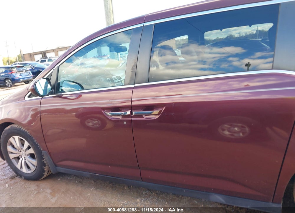 2016 HONDA ODYSSEY EX-L VIN: 5FNRL5H62GB072401