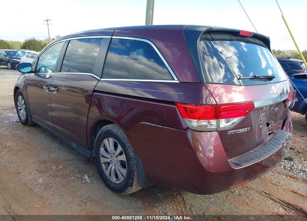2016 HONDA ODYSSEY EX-L VIN: 5FNRL5H62GB072401