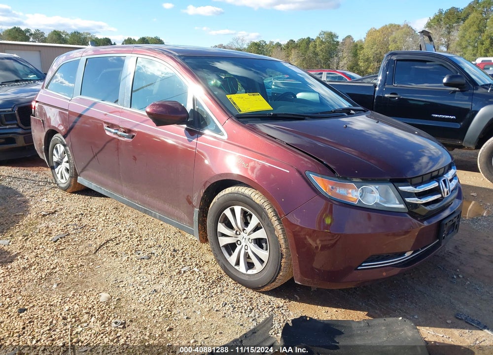 2016 HONDA ODYSSEY EX-L VIN: 5FNRL5H62GB072401