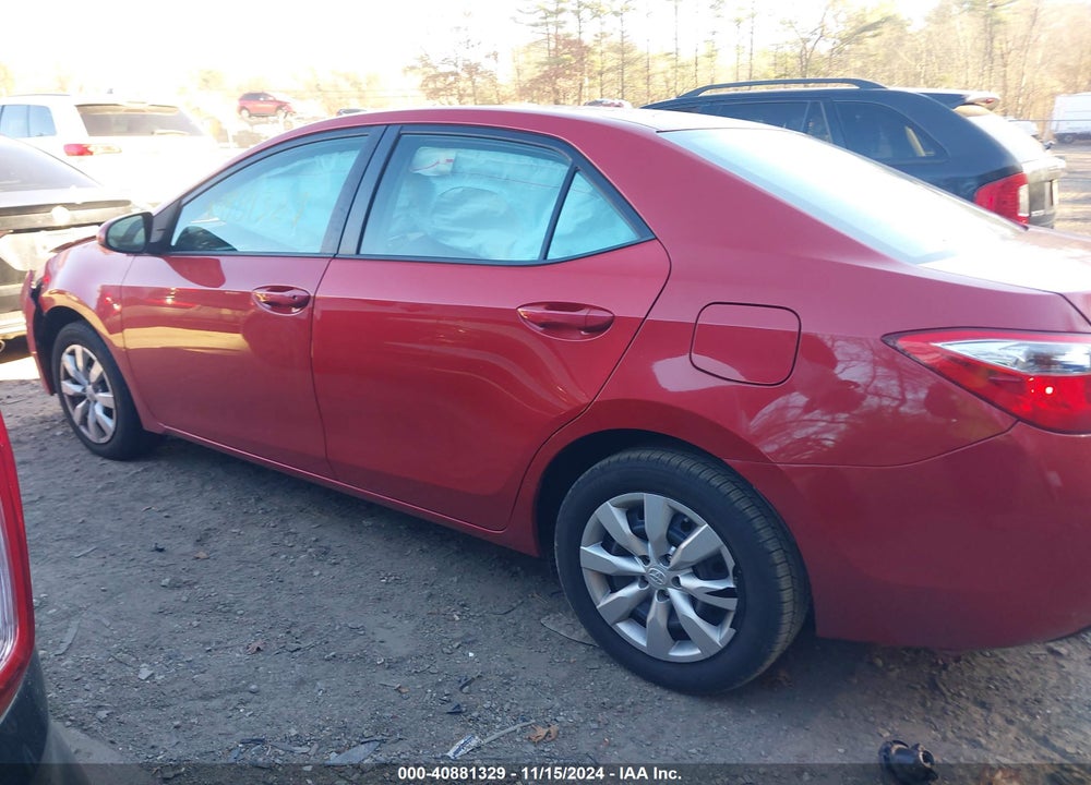 2016 TOYOTA COROLLA LE VIN: 5YFBURHE8GP379962