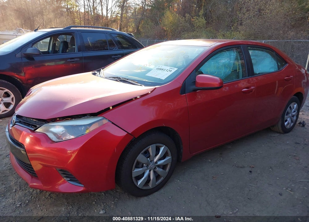 2016 TOYOTA COROLLA LE VIN: 5YFBURHE8GP379962