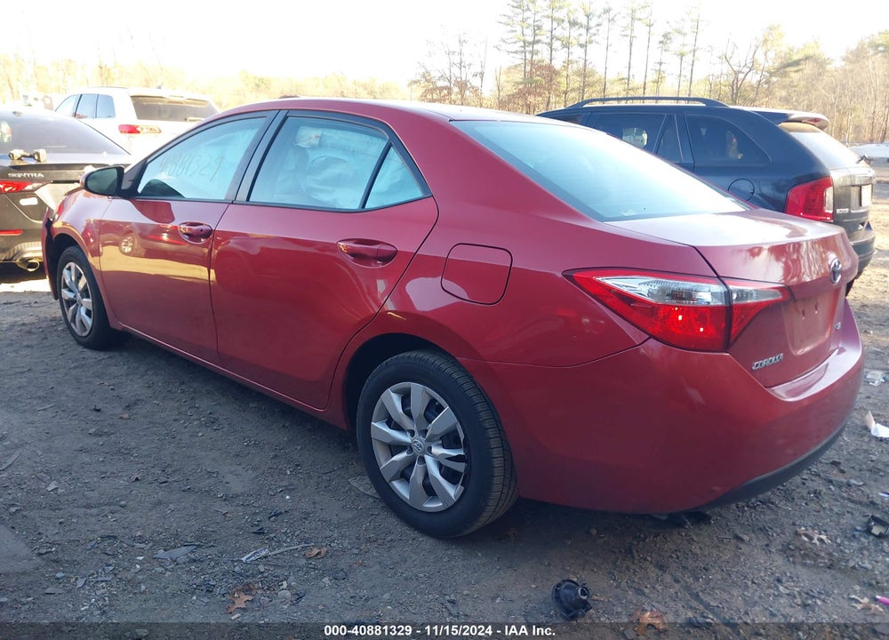 2016 TOYOTA COROLLA LE VIN: 5YFBURHE8GP379962