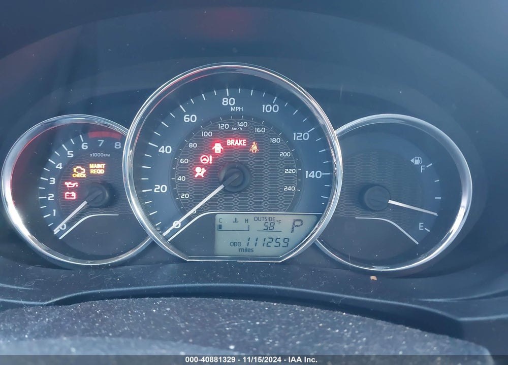 2016 TOYOTA COROLLA LE VIN: 5YFBURHE8GP379962