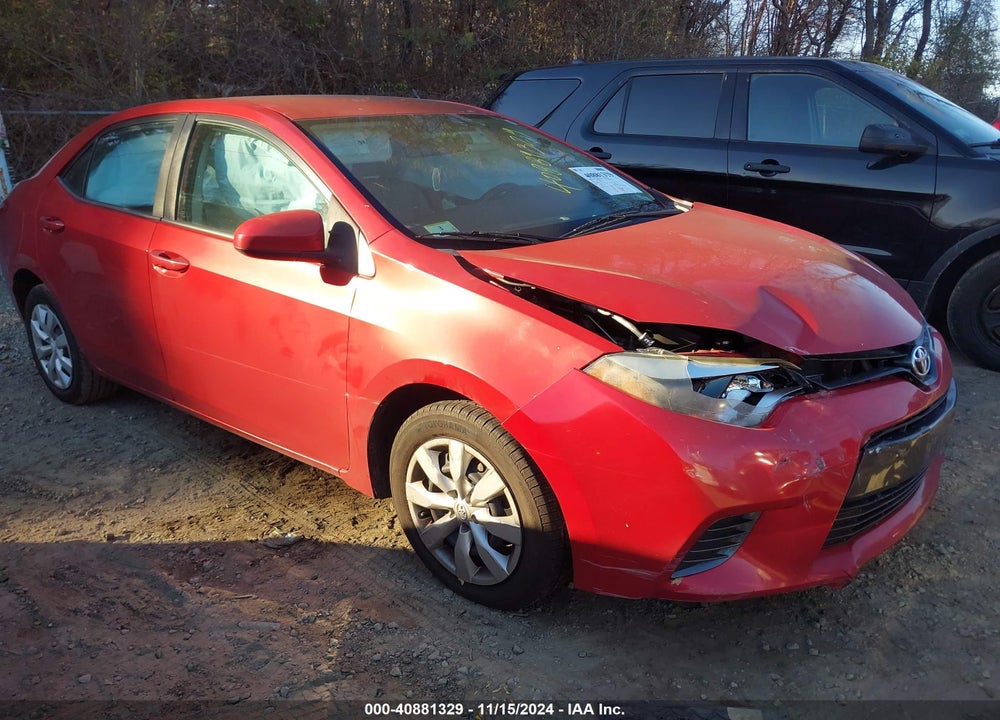 2016 TOYOTA COROLLA LE VIN: 5YFBURHE8GP379962