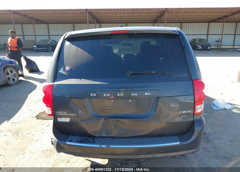 2012 DODGE GRAND CARAVAN CREW VIN: 2C4RDGDG6CR171860
