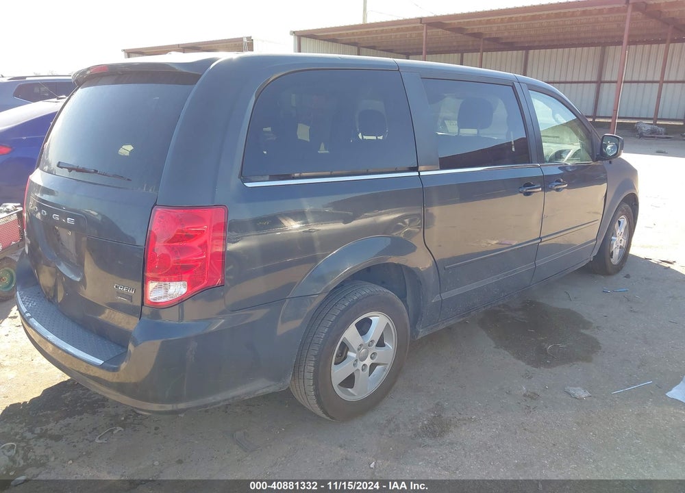 2012 DODGE GRAND CARAVAN CREW VIN: 2C4RDGDG6CR171860