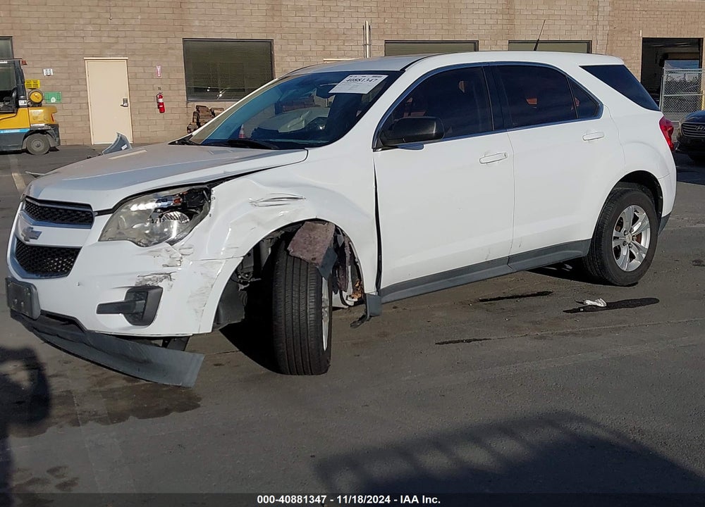 2011 CHEVROLET EQUINOX LS VIN: 2GNALBECXB1336490