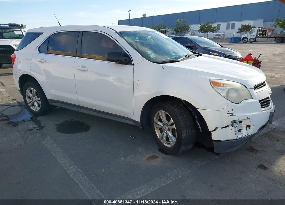 2011 CHEVROLET EQUINOX LS VIN: 2GNALBECXB1336490