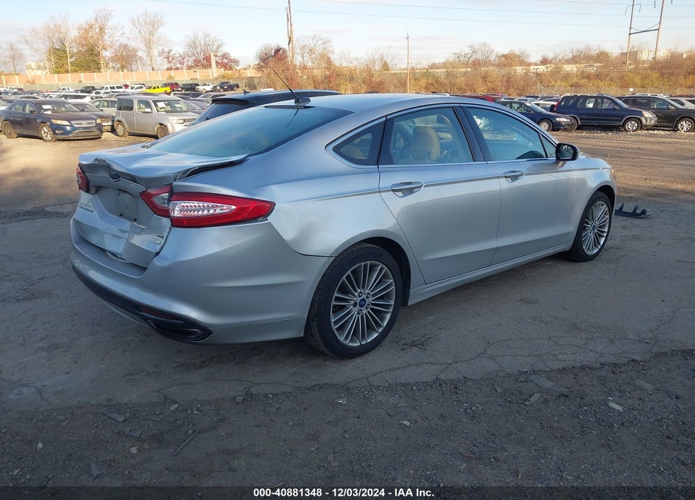 2014 FORD FUSION SE VIN: 3FA6P0H97ER230124