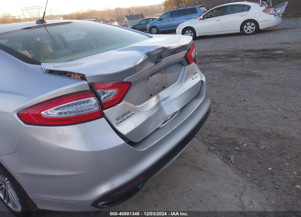 2014 FORD FUSION SE VIN: 3FA6P0H97ER230124