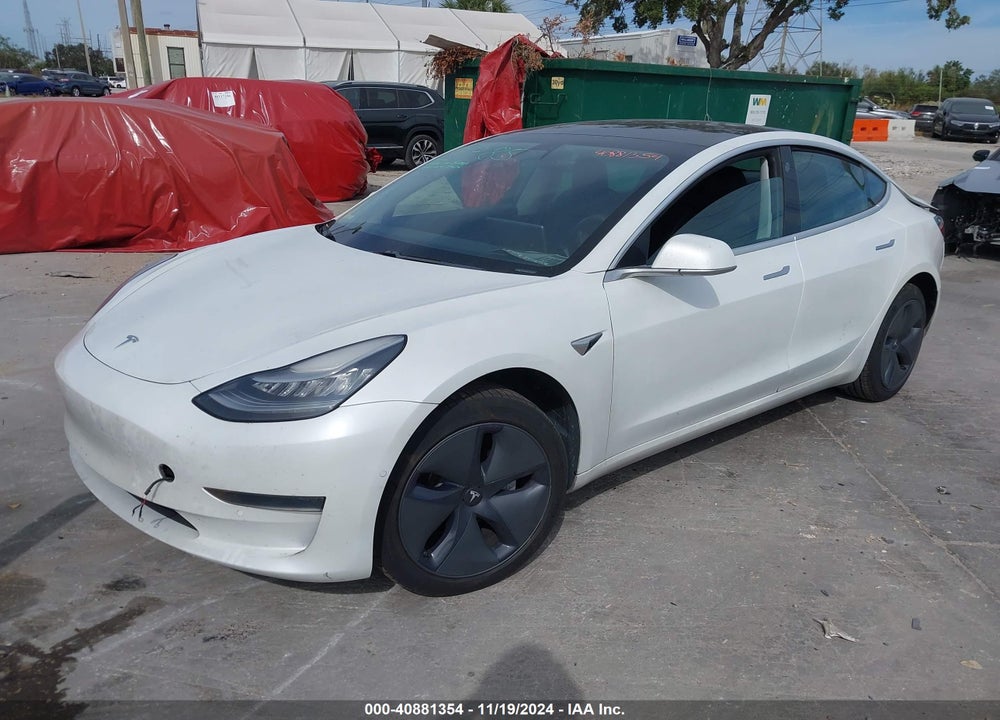 2020 TESLA MODEL 3 STANDARD RANGE PLUS REAR-WHEEL DRIVE/STANDARD RANGE REAR-WHEEL DRIVE VIN: 5YJ3E1EA9LF737158