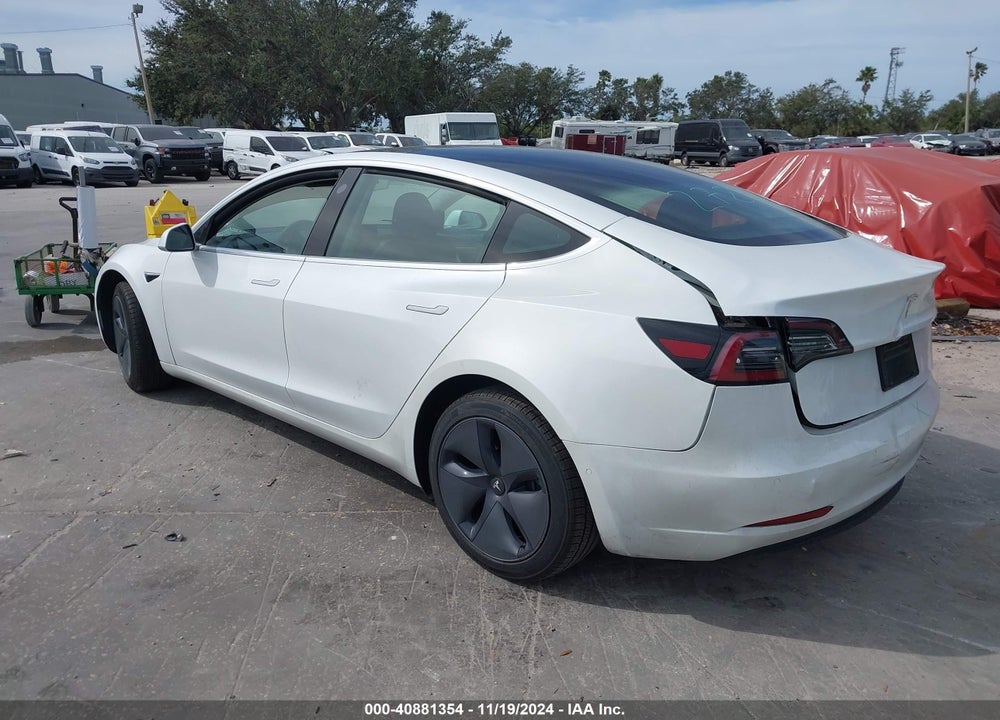 2020 TESLA MODEL 3 STANDARD RANGE PLUS REAR-WHEEL DRIVE/STANDARD RANGE REAR-WHEEL DRIVE VIN: 5YJ3E1EA9LF737158