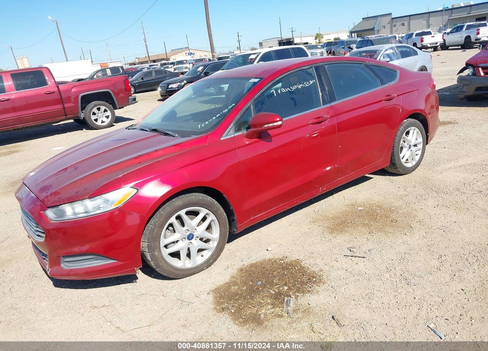 2014 FORD FUSION SE VIN: 3FA6P0H71ER377439