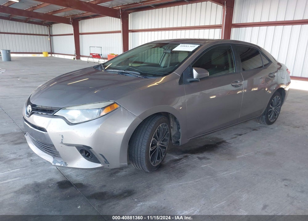 2016 TOYOTA COROLLA L/LE/LE PLS/PRM/S/S PLS VIN: 5YFBURHE2GP462108